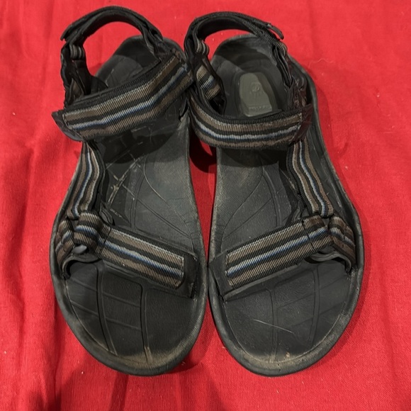 Teva Black and Brown Men's Sandals - Picture 2 of 5